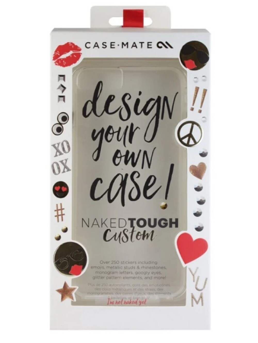 case-mate Clear Naked Tough Custom Phone Case Iphone 6/6S